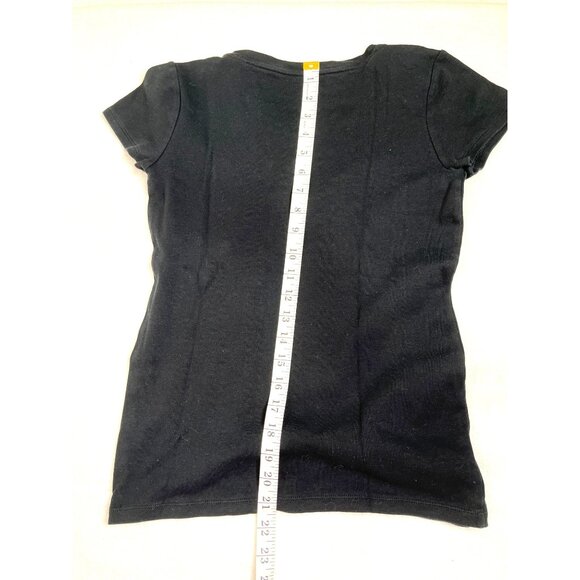 Banana Republic Black Small Short Sleeve T-Shirt 87F - Picture 5 of 5